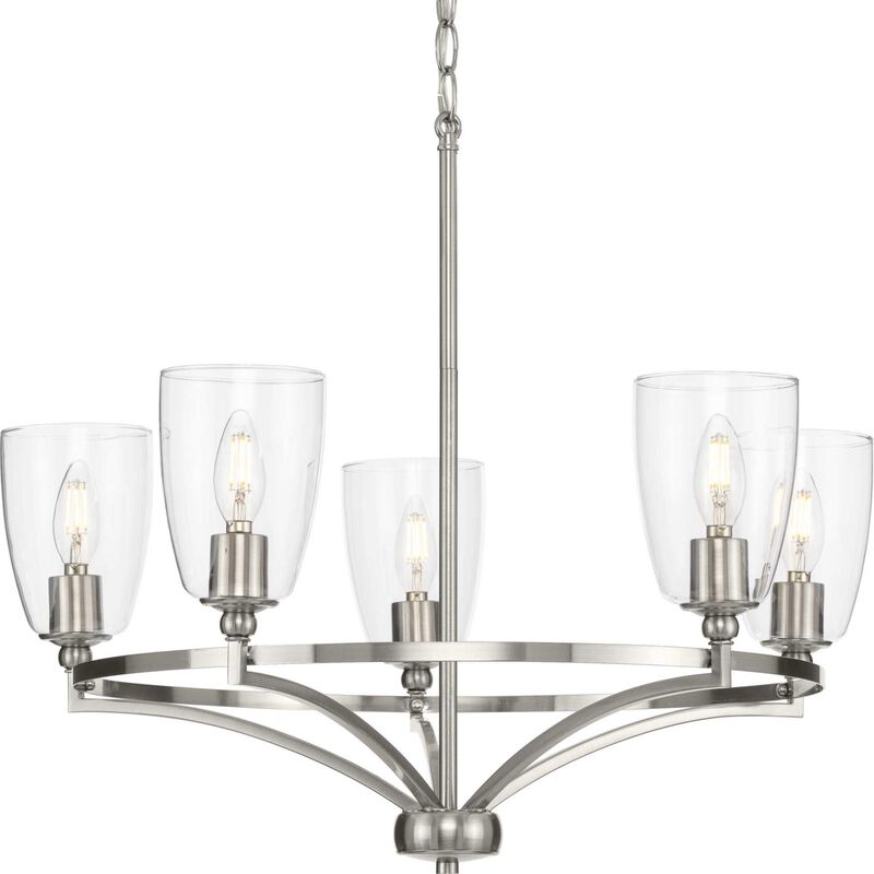 Parkhurst 25 Inch 5 Light Chandelier by Progress Lighting