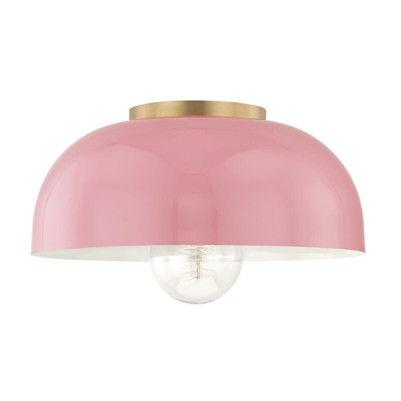 Avery 14 Inch Semi Flush Mount by Mitzi