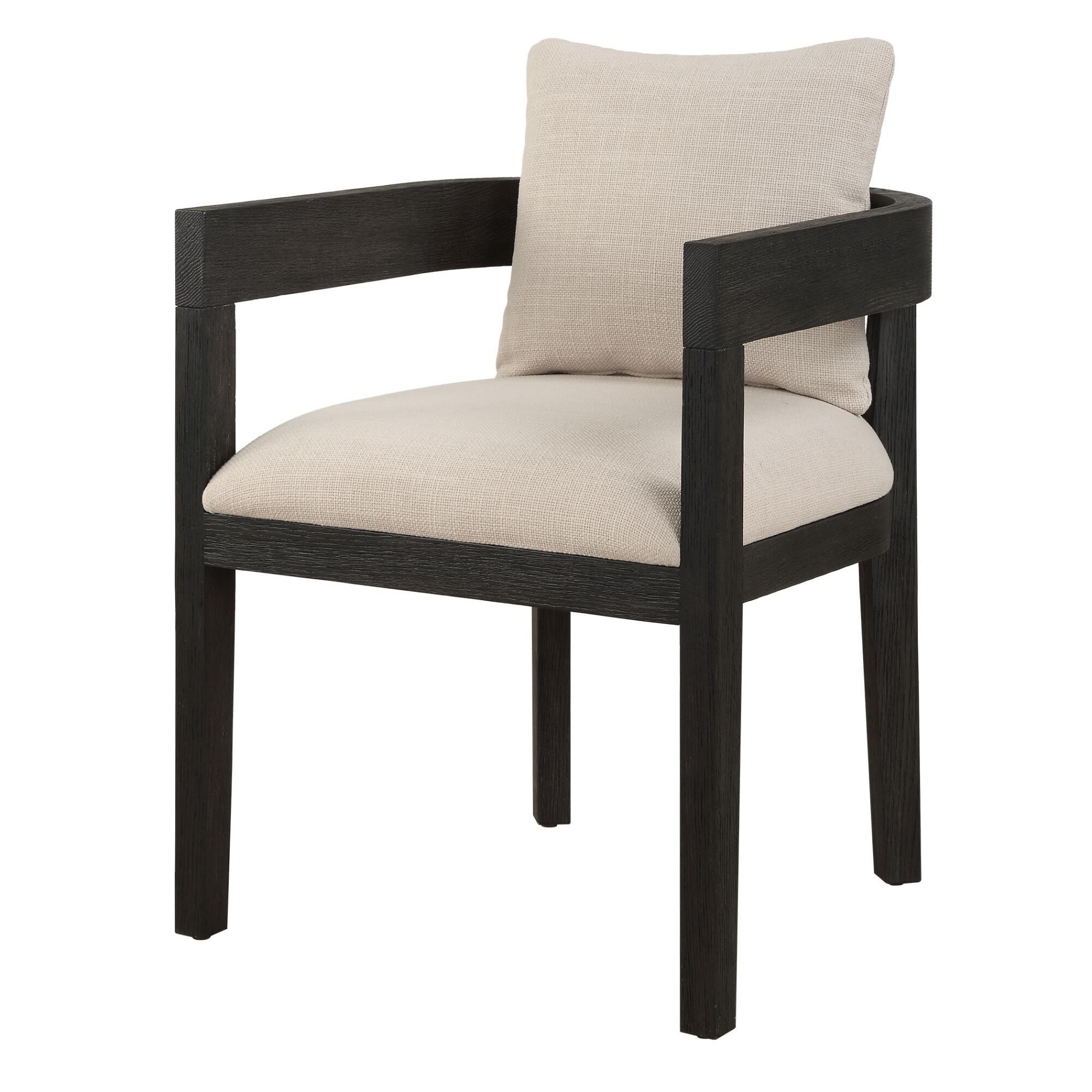 Shown in Modern Style Is Elevated By Clean Lines And Classic Finishes In The Balboa Dining Chair. Solidly Con finish