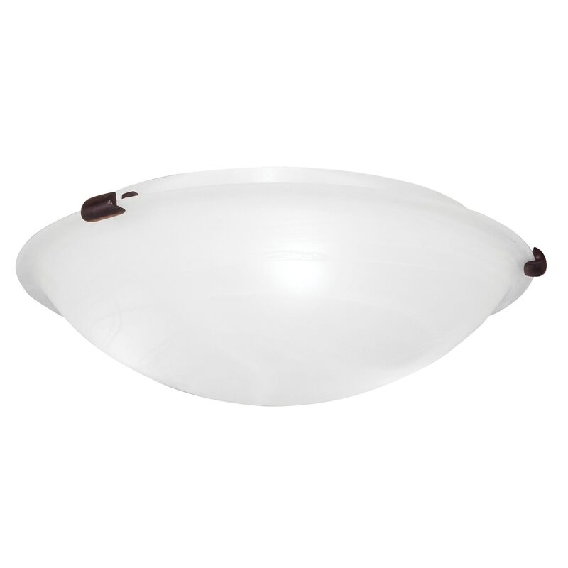 Coronado 17 Inch 3 Light Semi Flush Mount by Livex Lighting