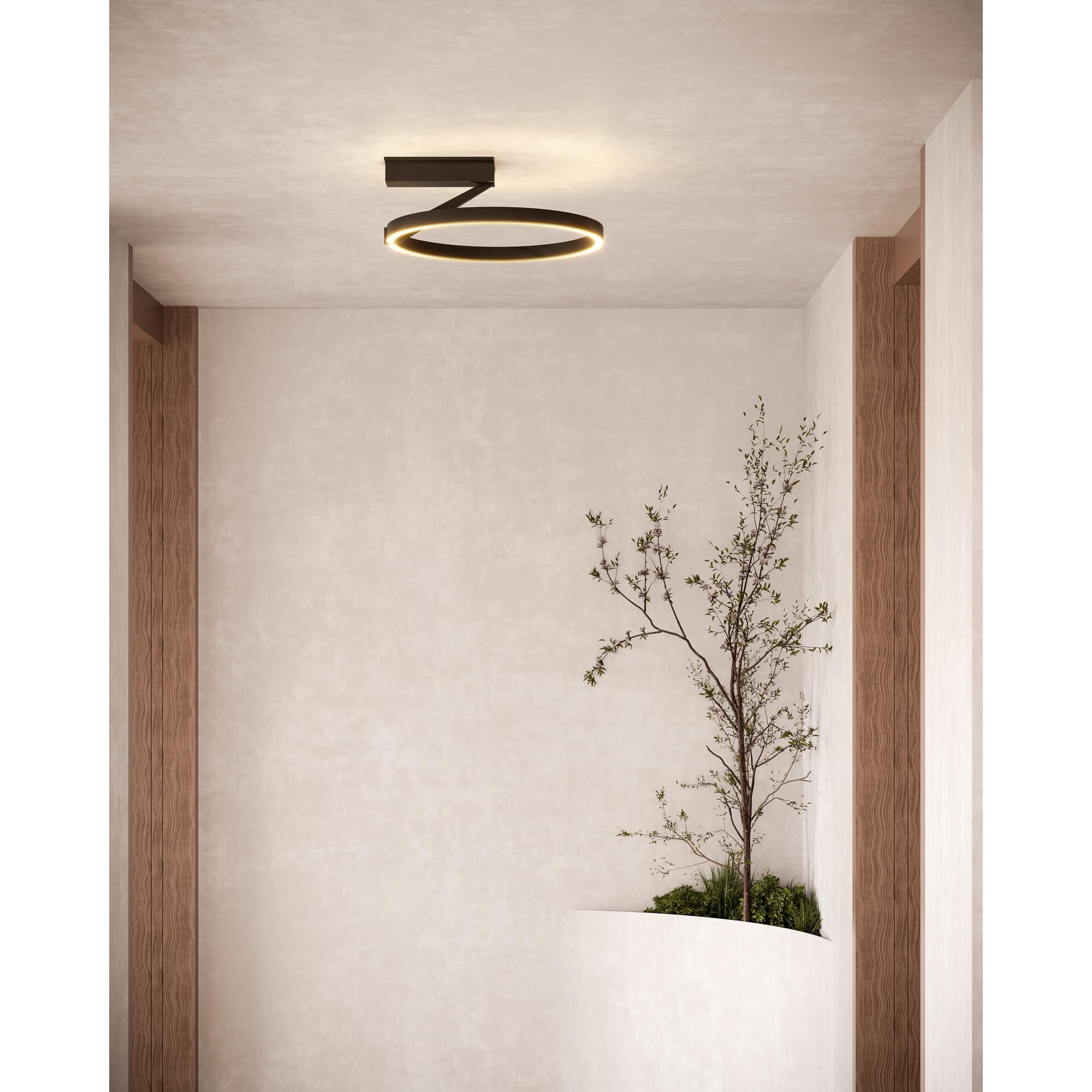 Roda 16 Inch Semi Flush Mount by Kuzco Lighting