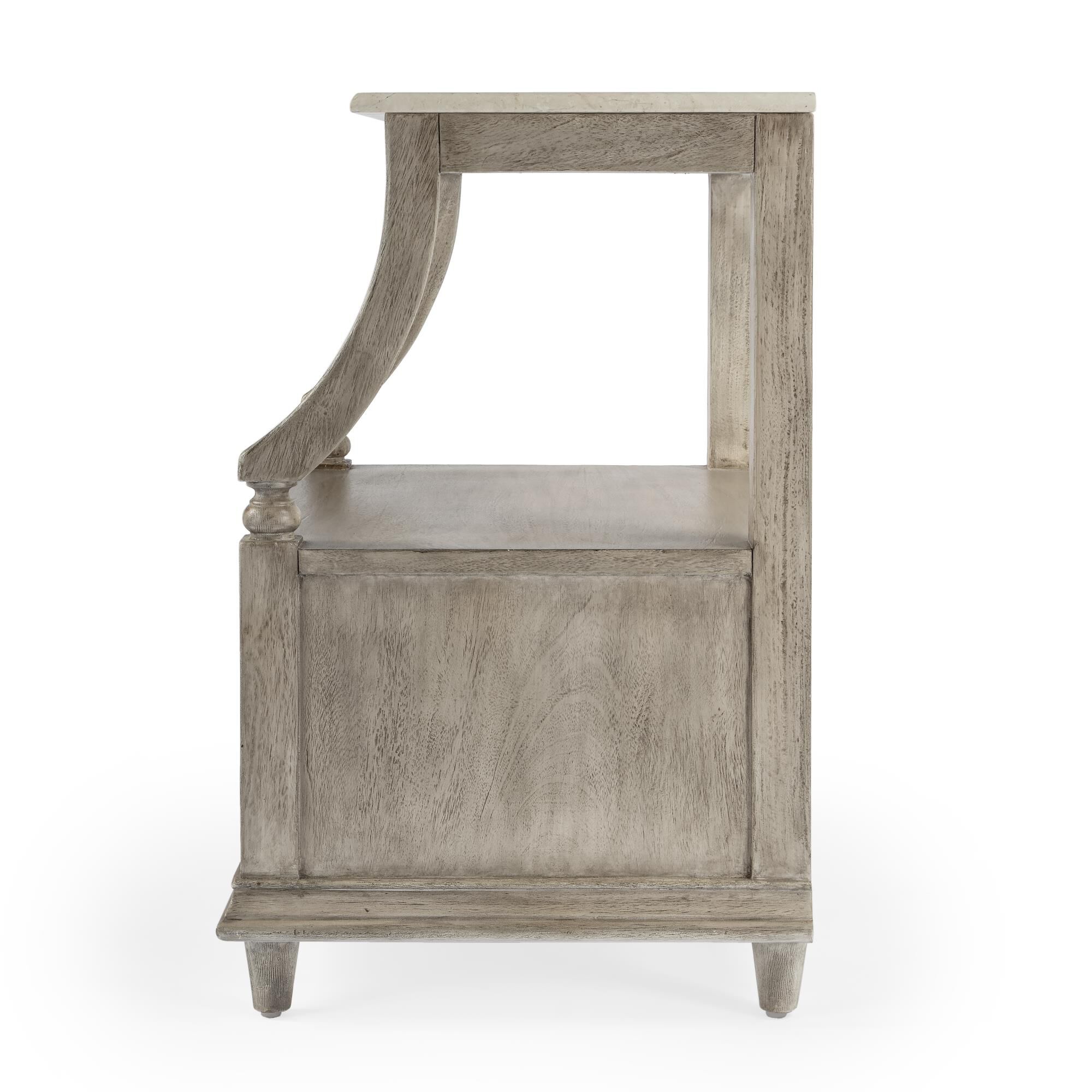 Shown in Rustic Gray finish