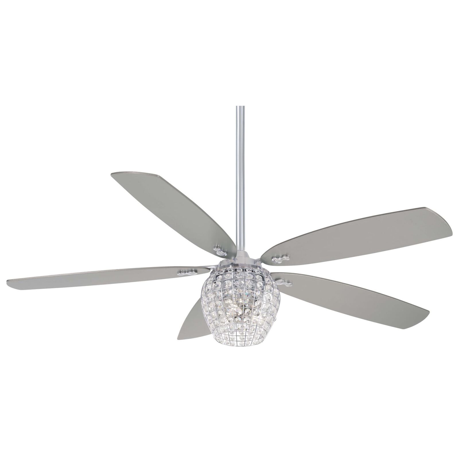 Bling 56 Inch Ceiling Fan With Light Kit By Minka Aire