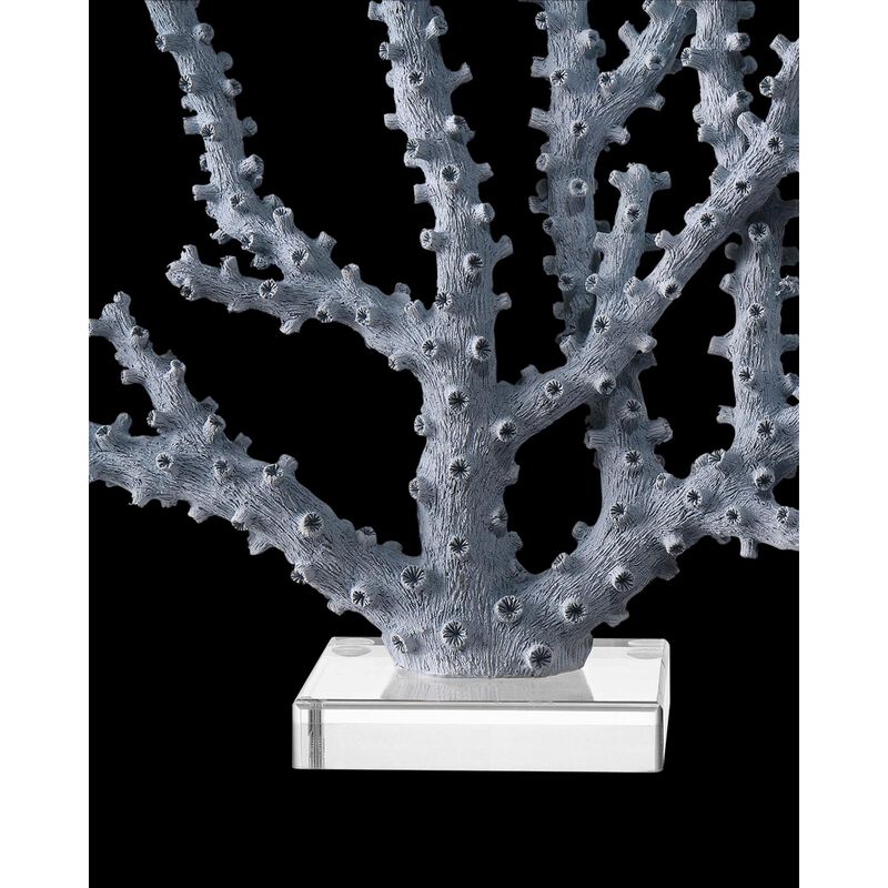 Blue Coral Sculpture by Currey and Company