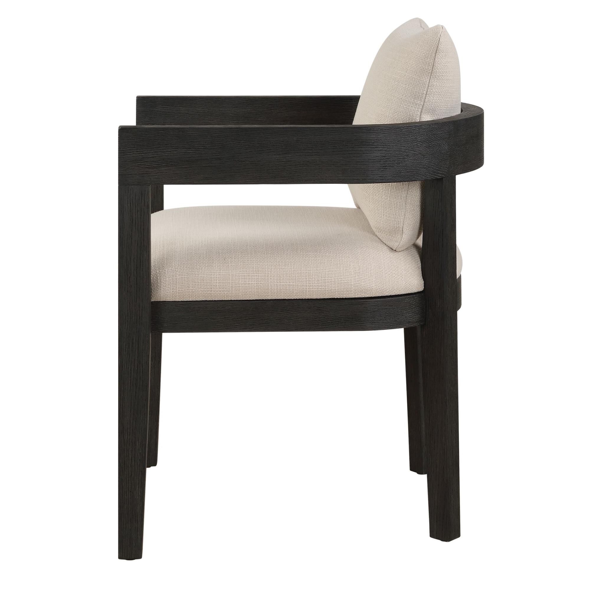 Shown in Modern Style Is Elevated By Clean Lines And Classic Finishes In The Balboa Dining Chair. Solidly Con finish