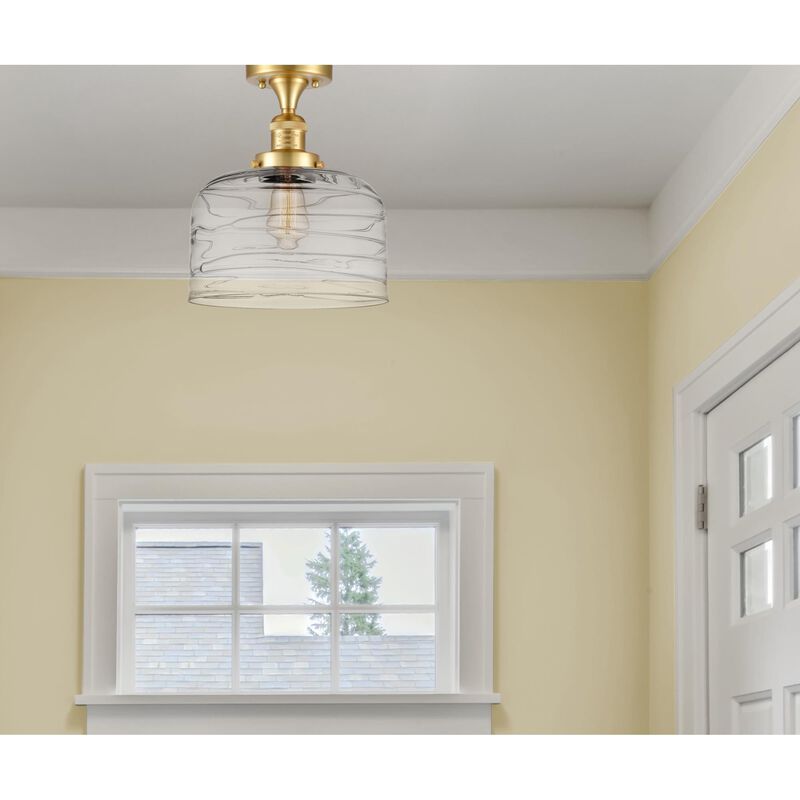 Bruno Marashlian Bell 12 Inch 1 Light Semi Flush Mount by Innovations Lighting