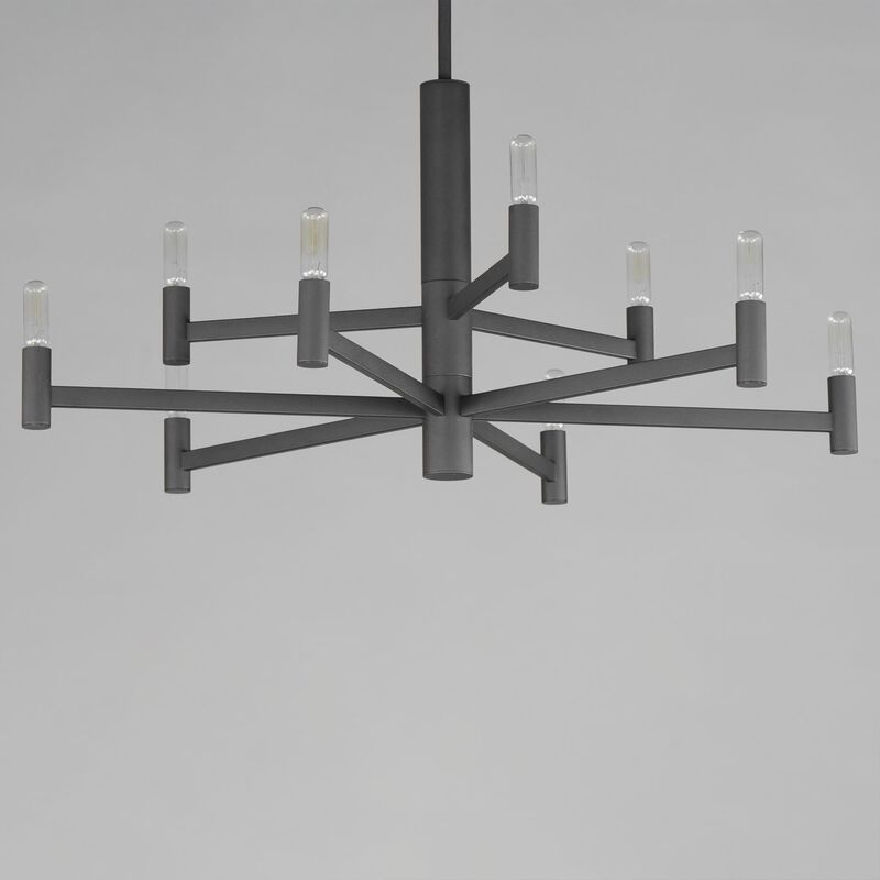 Emana 33 Inch 9 Light Chandelier by Maxim Lighting