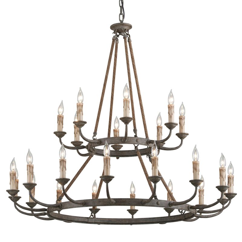 Cyrano 48 Inch Chandelier by Troy Lighting