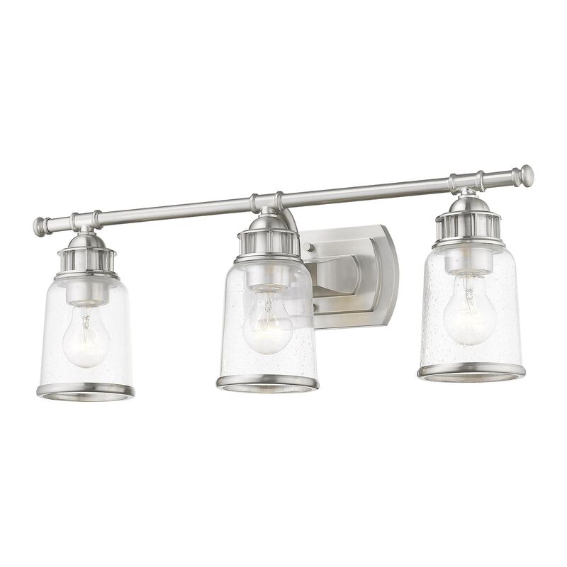 Lawrenceville 23 Inch 3 Light Bath Vanity Light by Livex Lighting