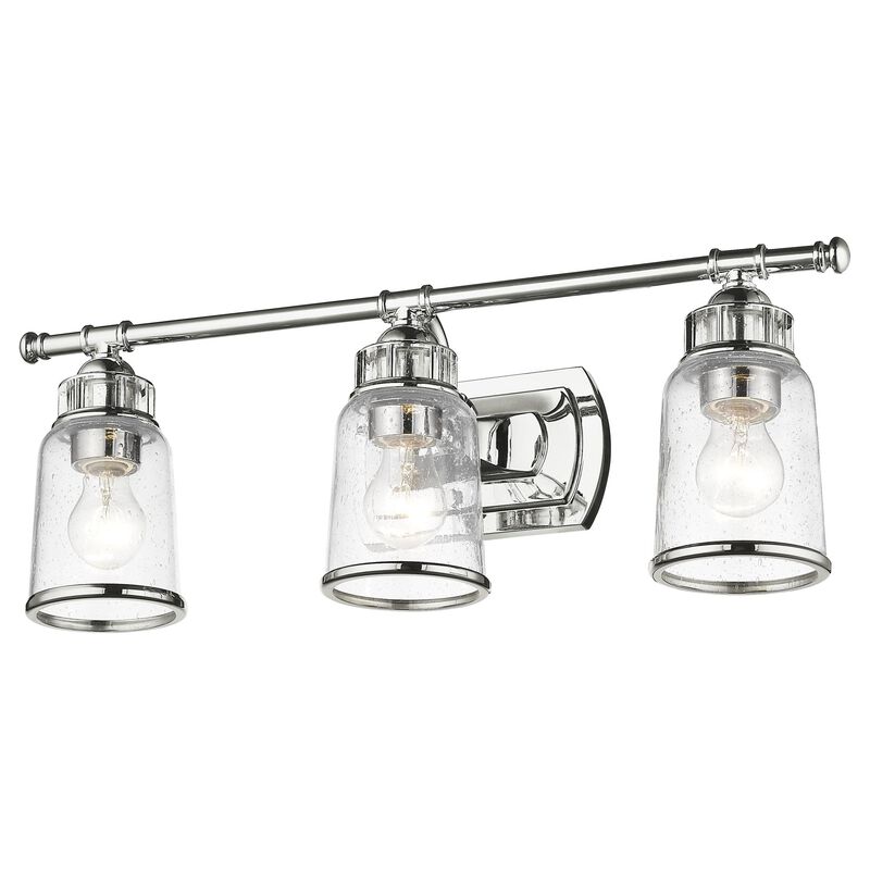 Lawrenceville 23 Inch 3 Light Bath Vanity Light by Livex Lighting