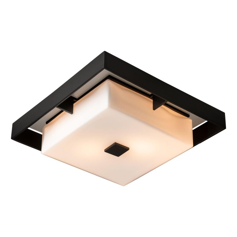 Shadow Box 12 Inch Outdoor Flush Mount by Hubbardton Forge