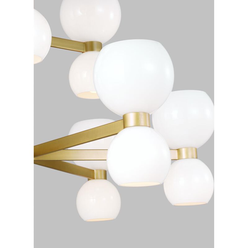 kate spade new york Londyn 36 Inch 18 Light Chandelier by Visual Comfort Studio Collection