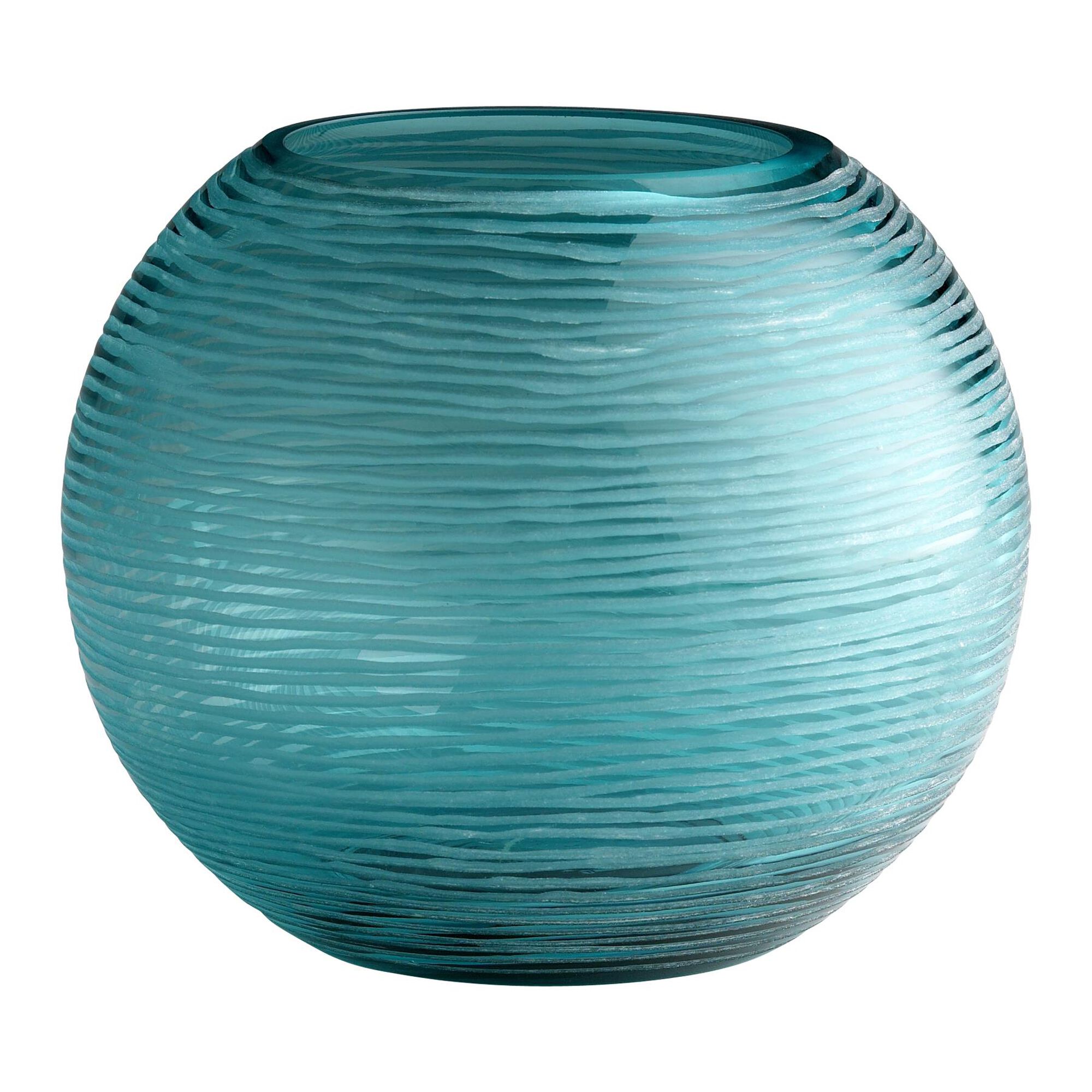 Shown in Aqua finish and Aqua glass