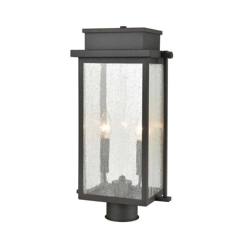 Braddock 19 Inch Tall 2 Light Outdoor Post Lamp by ELK Lighting