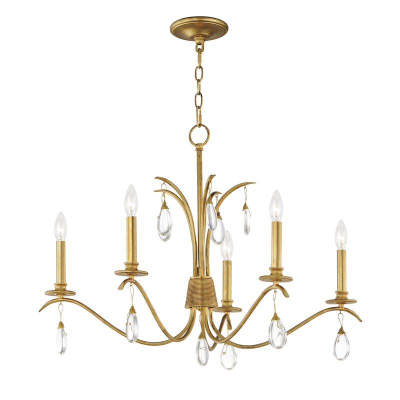 Eden 32 Inch 5 Light Chandelier by Maxim Lighting