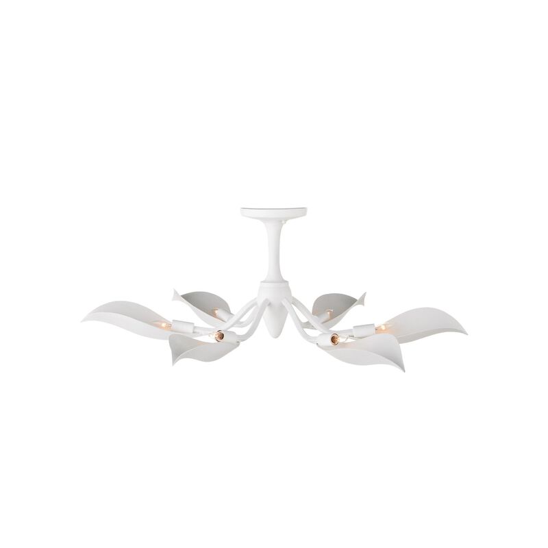 Snowflower Semi Flush Mount by Currey and Company