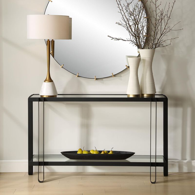 Grace Feyock Shadow Console Table by Uttermost