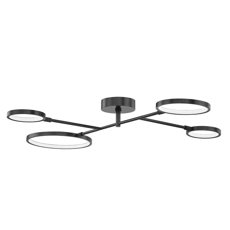 Saturn 43 Inch Semi Flush Mount by Hudson Valley Lighting