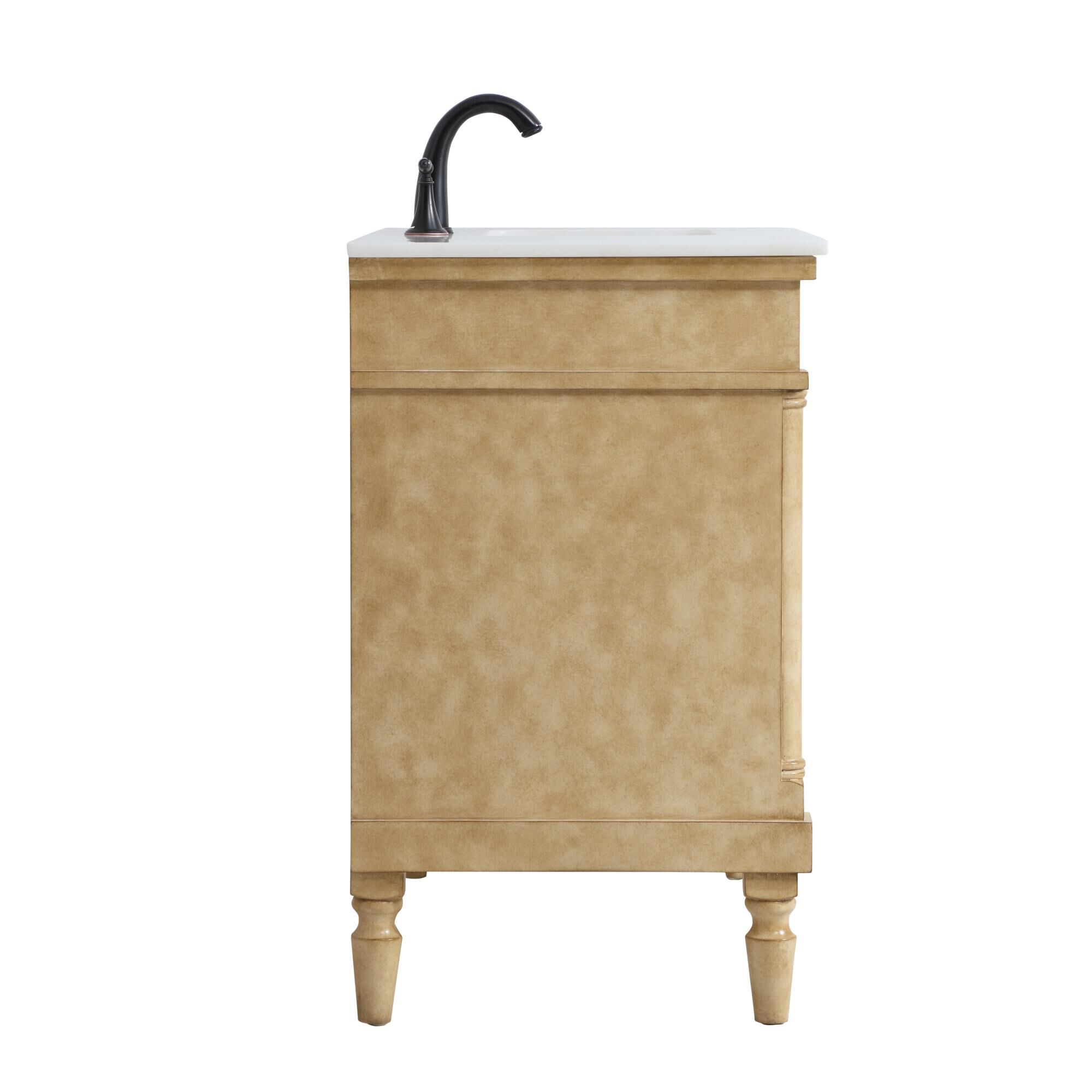 Shown in Antique Beige finish