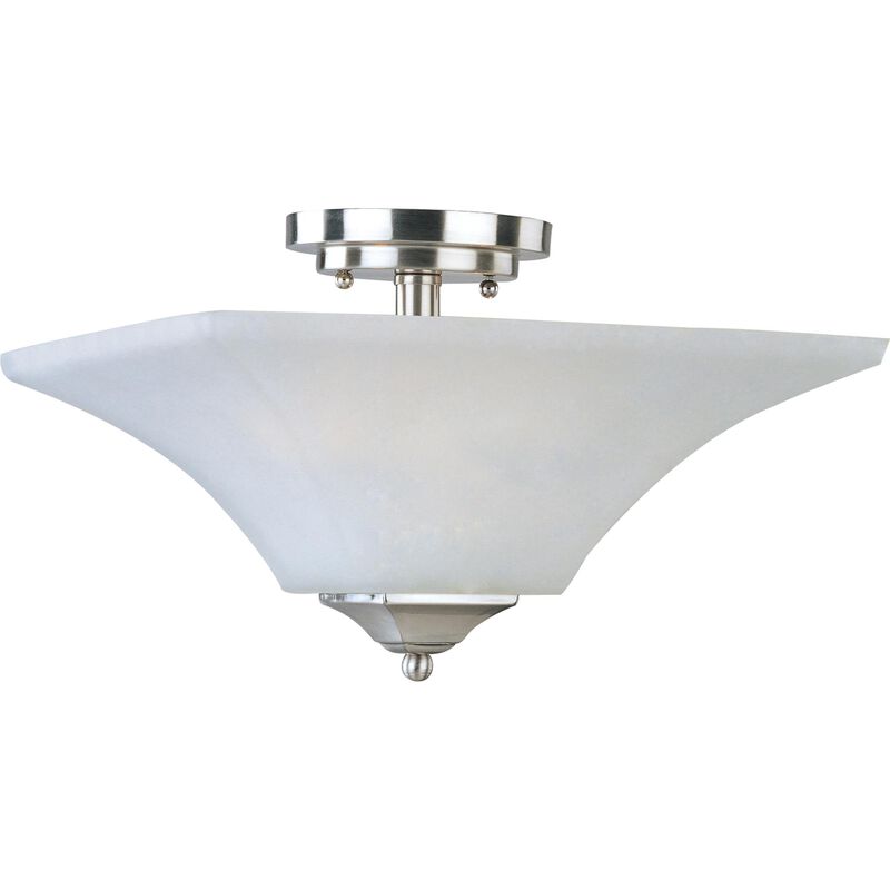 Aurora 13 Inch 2 Light Semi Flush Mount by Maxim Lighting