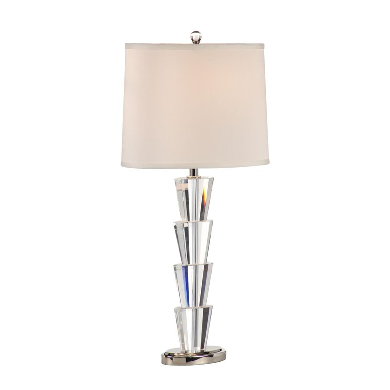 Crystal Fountain Table Lamp by Wildwood