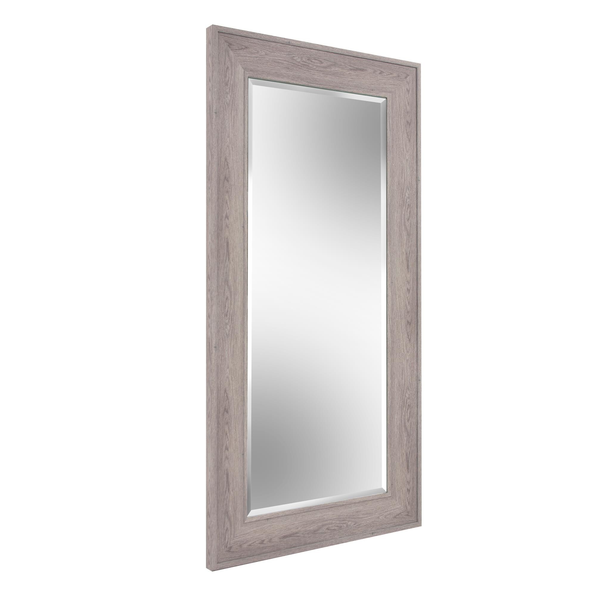 Shown in Faux Gray Wood Grain finish