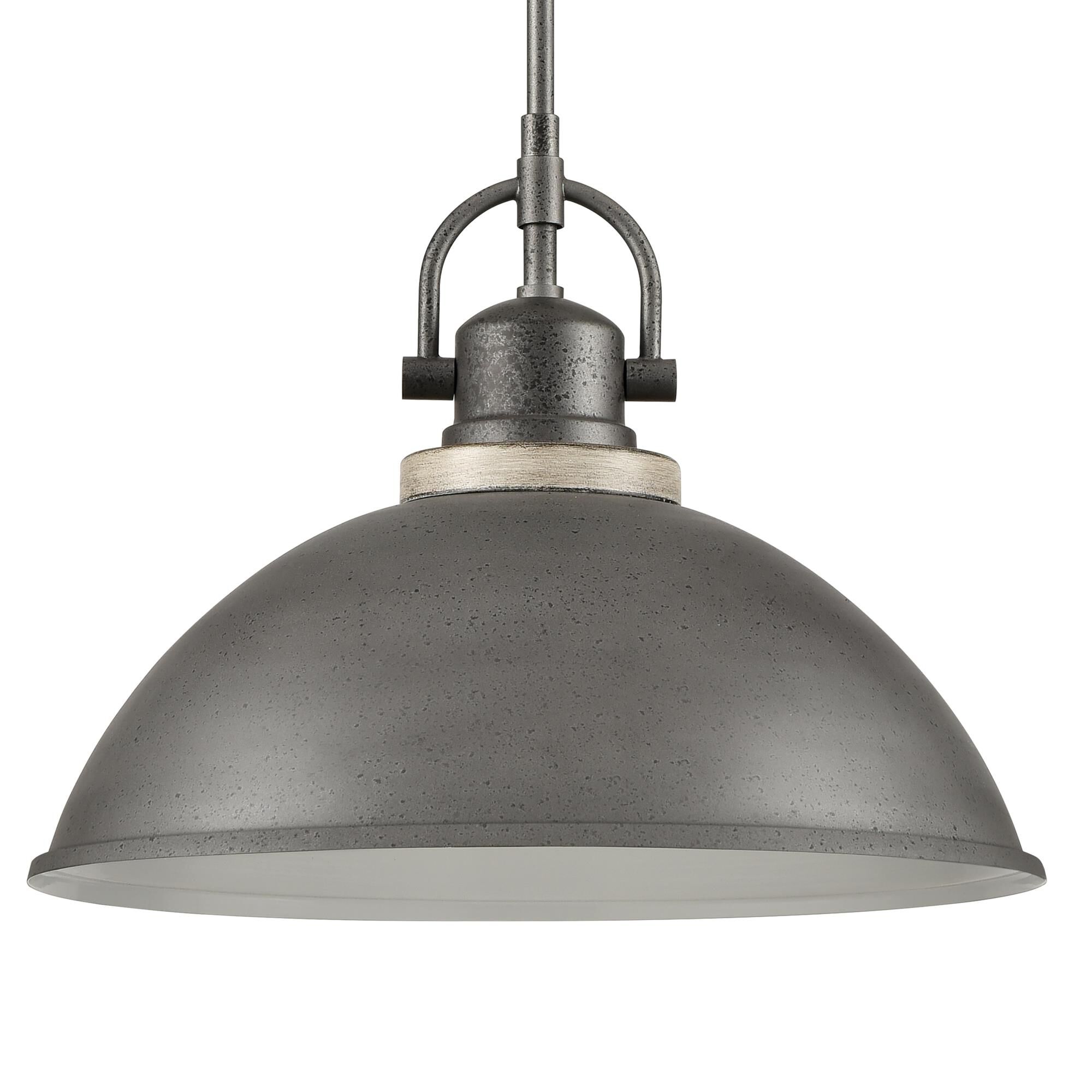 Shown in Gray finish and Iron Metal shade