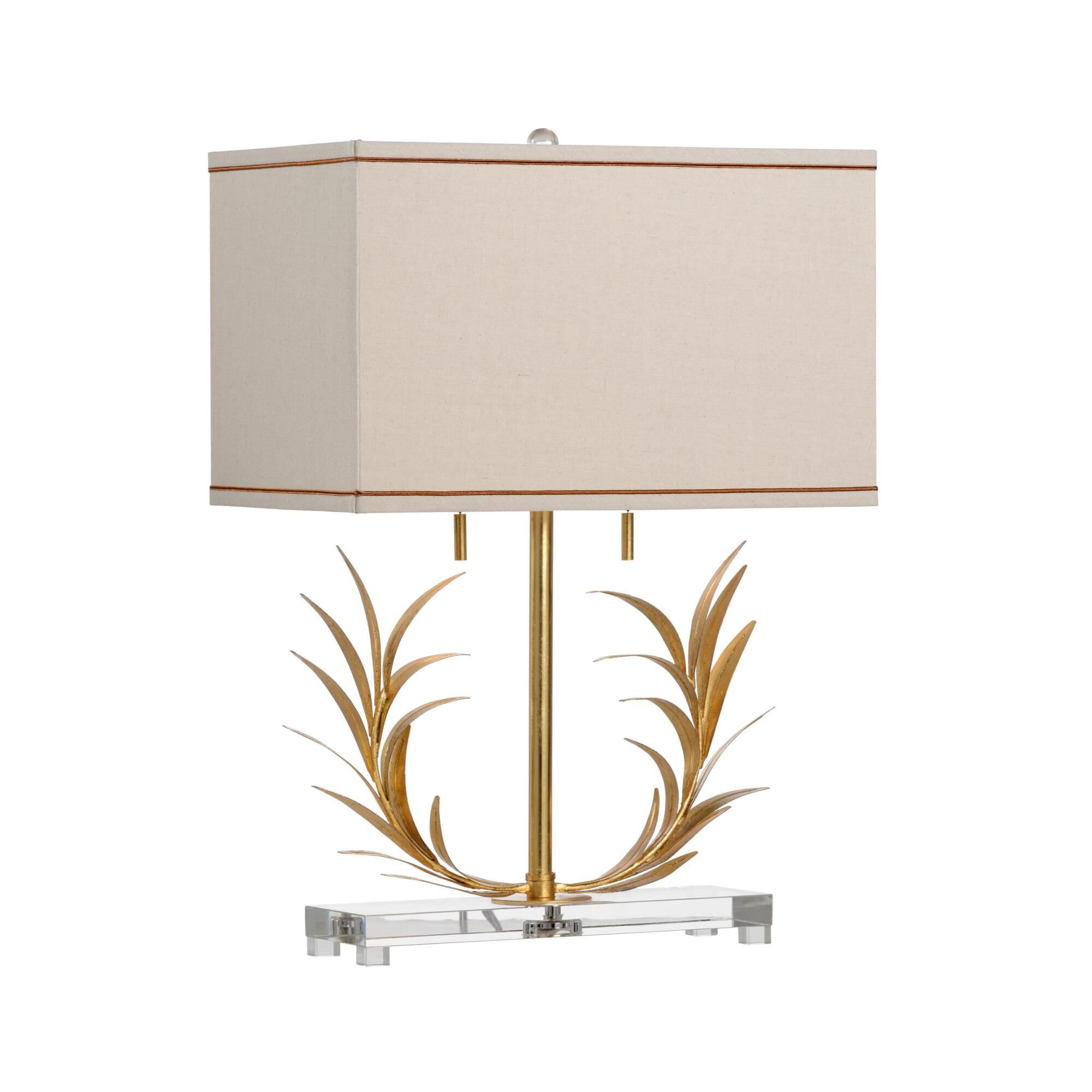 Gold Laurel Table Lamp by Chelsea House