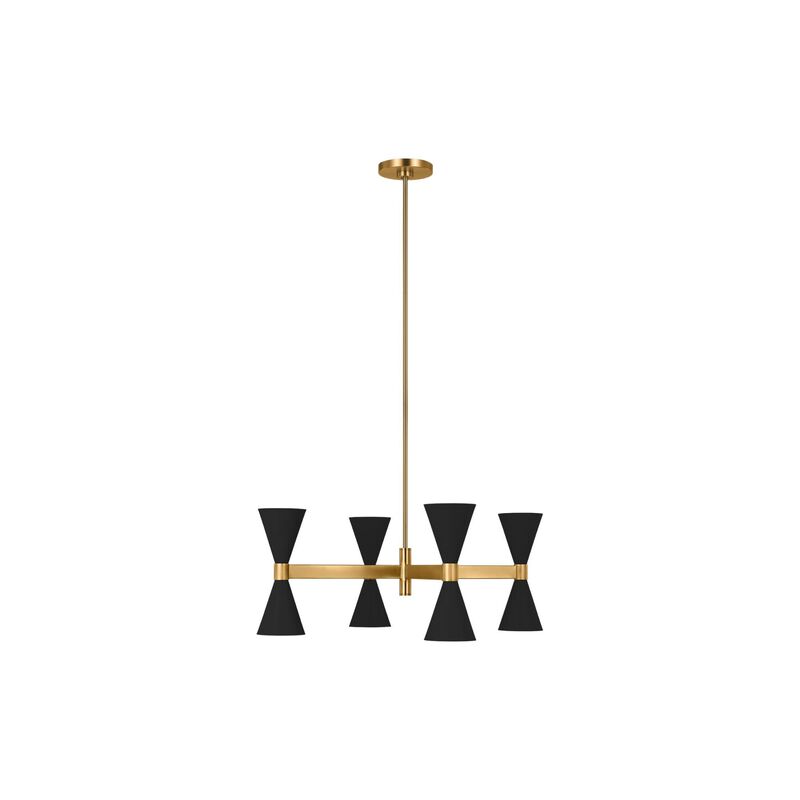 Albertine 48 Inch 8 Light Chandelier by Visual Comfort Studio Collection