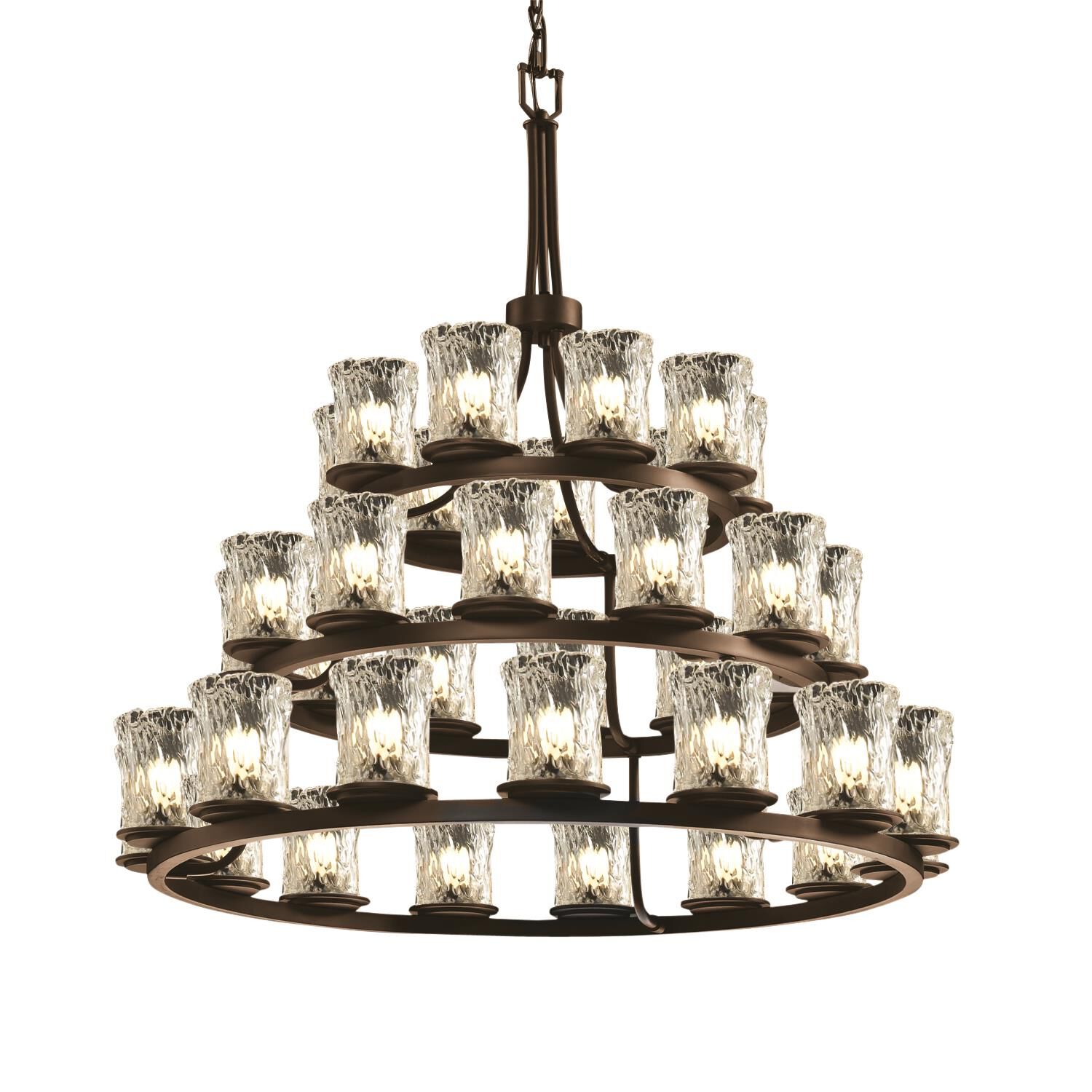 Veneto Luce 42 Inch 36 Light Chandelier by Justice Design Group