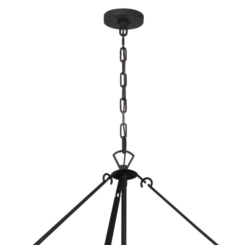 Emory 40 Inch 22 Light Chandelier by Crystorama