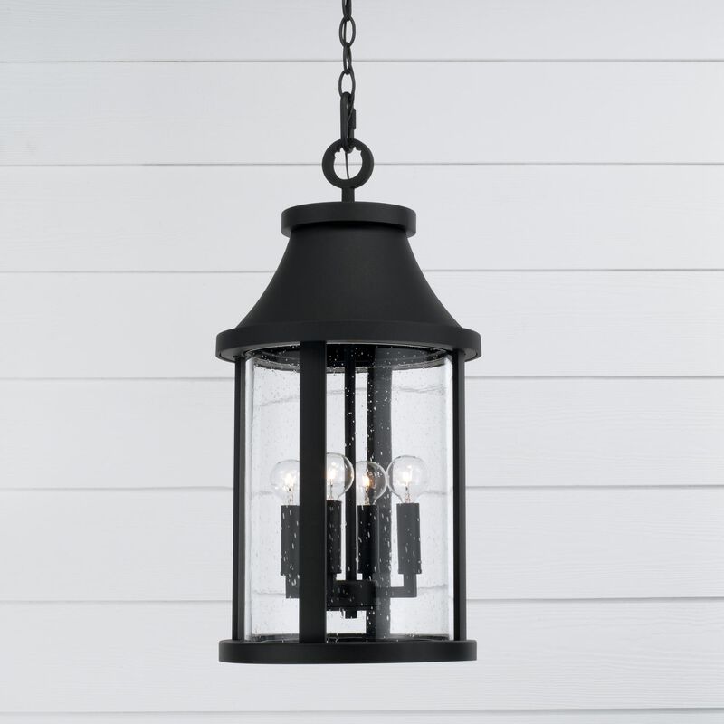 Bridger 23 Inch Tall 4 Light Outdoor Hanging Lantern by Capital Lighting Fixture Company