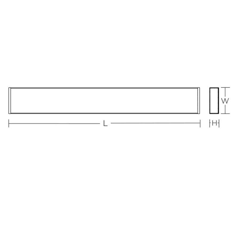 Shaw 24 Inch 24 Inch 1 Light 25 Watt Surface Mount Linear Lights LED by AFX Lighting