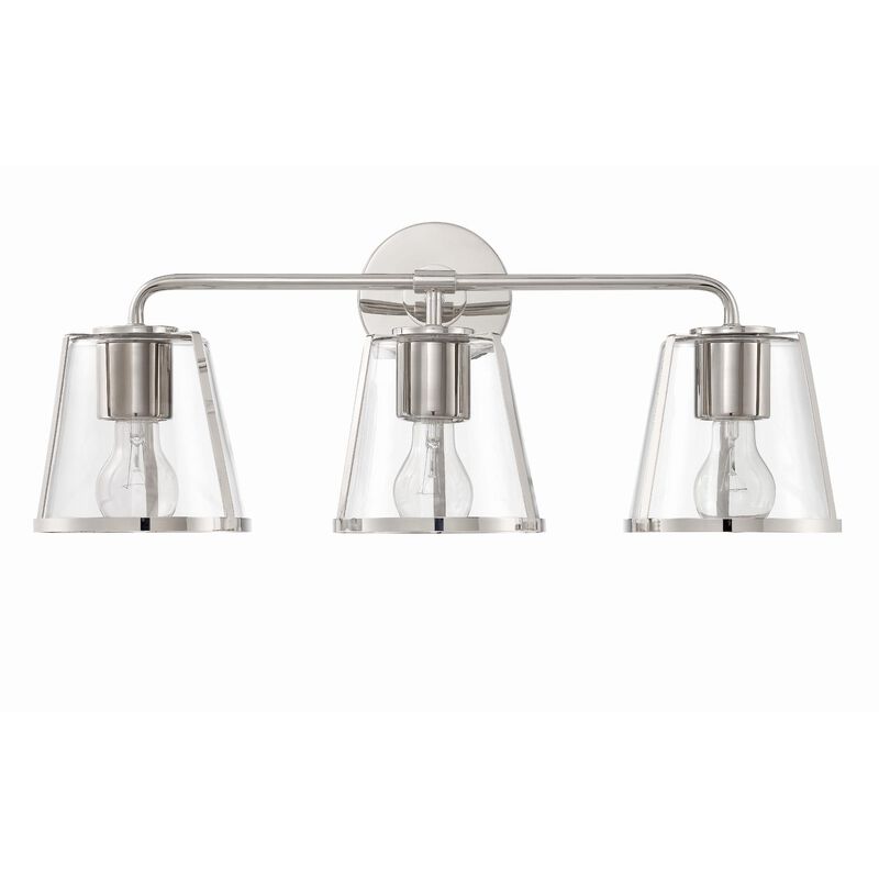 Fulton 3 Light Bath Vanity Light by Crystorama