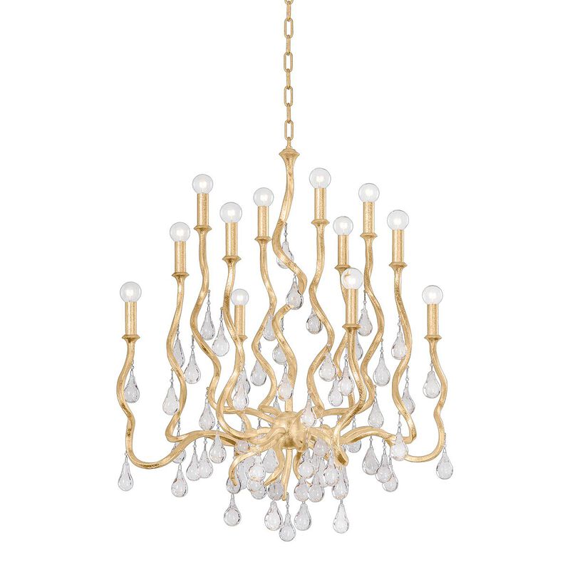 Aveline 33.25 Inch Chandelier by Corbett Lighting