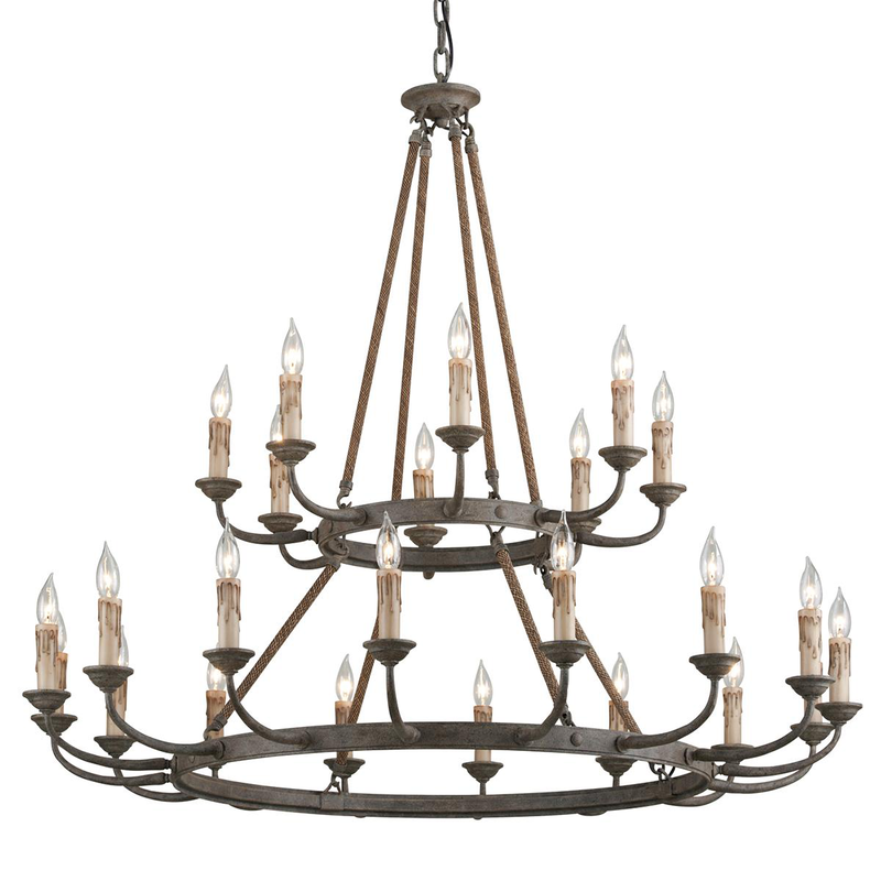 Cyrano 48 Inch Chandelier by Troy Lighting