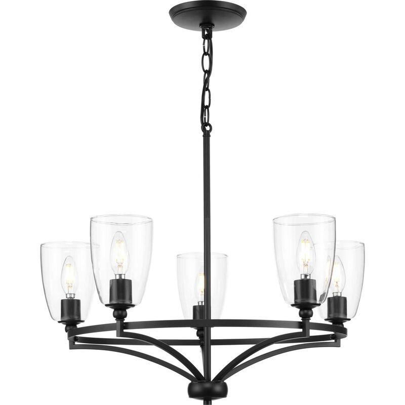 Parkhurst 25 Inch 5 Light Chandelier by Progress Lighting