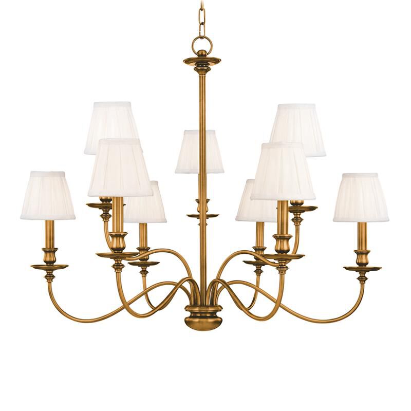 Menlo Park 33.5 Inch Chandelier by Hudson Valley Lighting