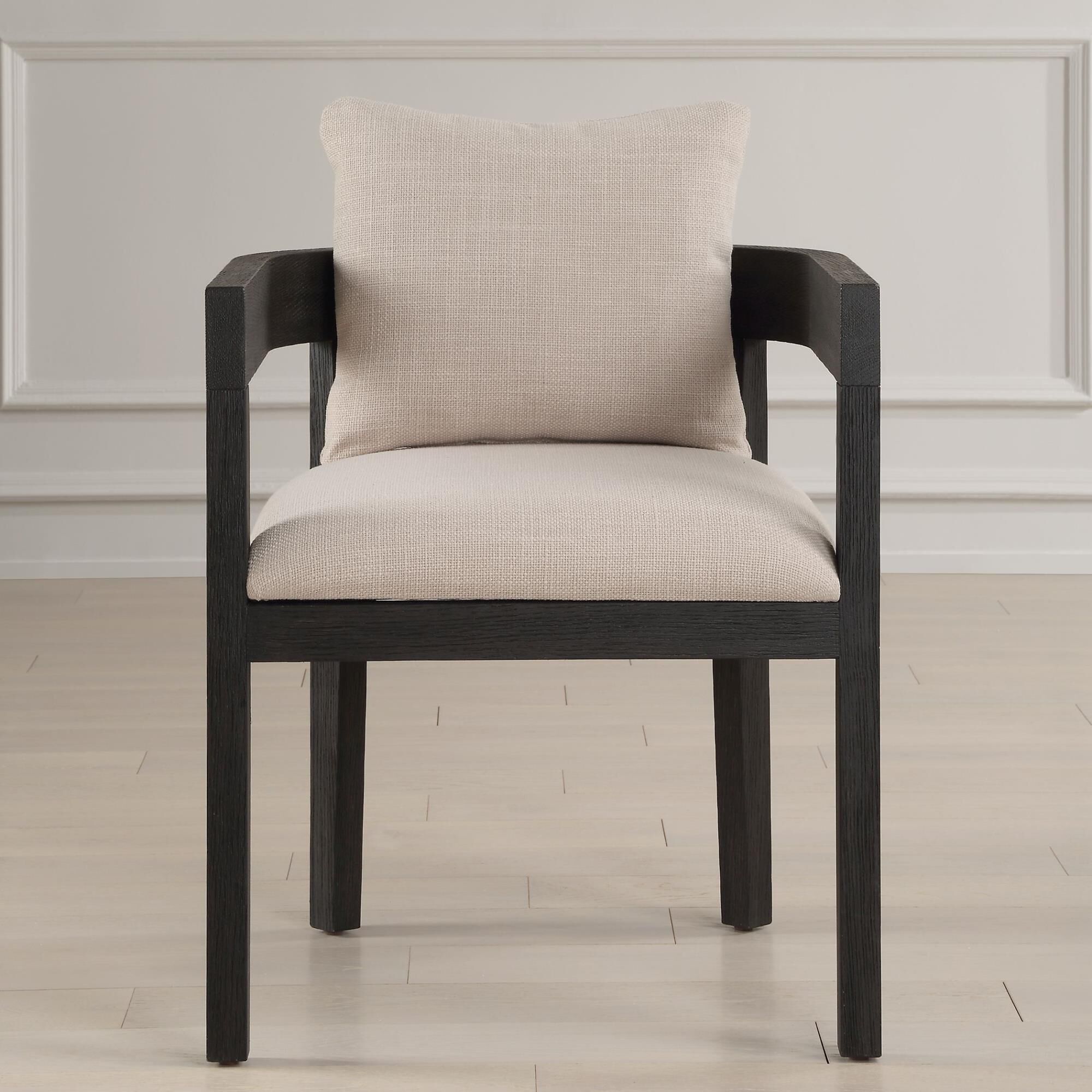 Shown in Modern Style Is Elevated By Clean Lines And Classic Finishes In The Balboa Dining Chair. Solidly Con finish