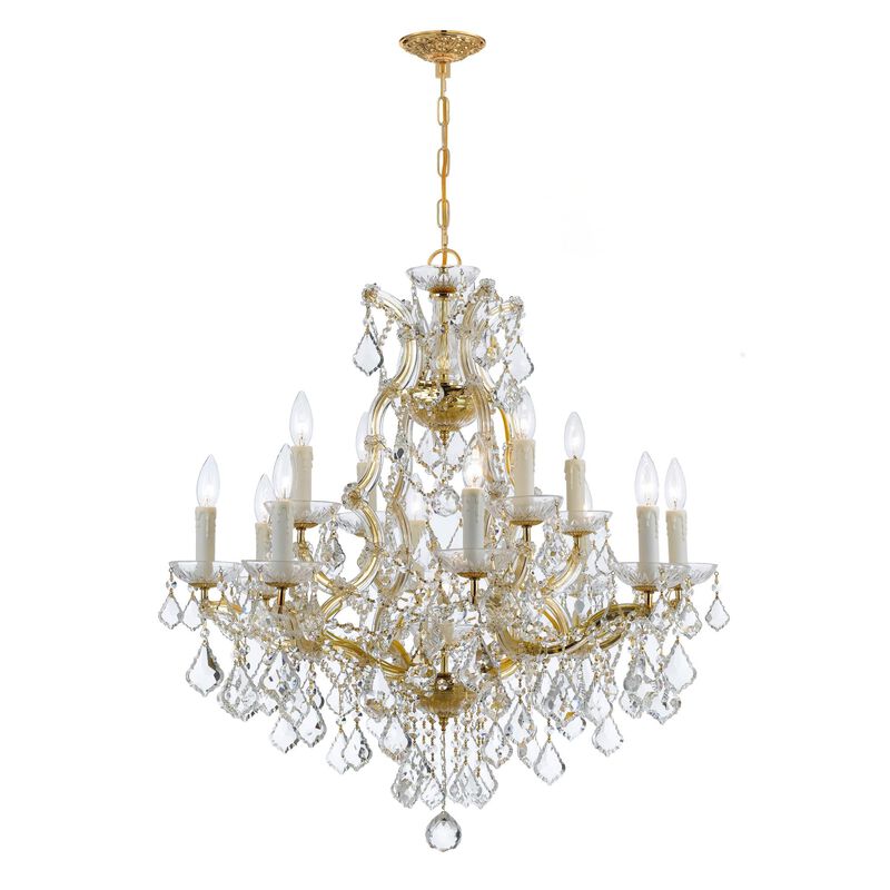 Maria Theresa 29 Inch 13 Light Chandelier by Crystorama