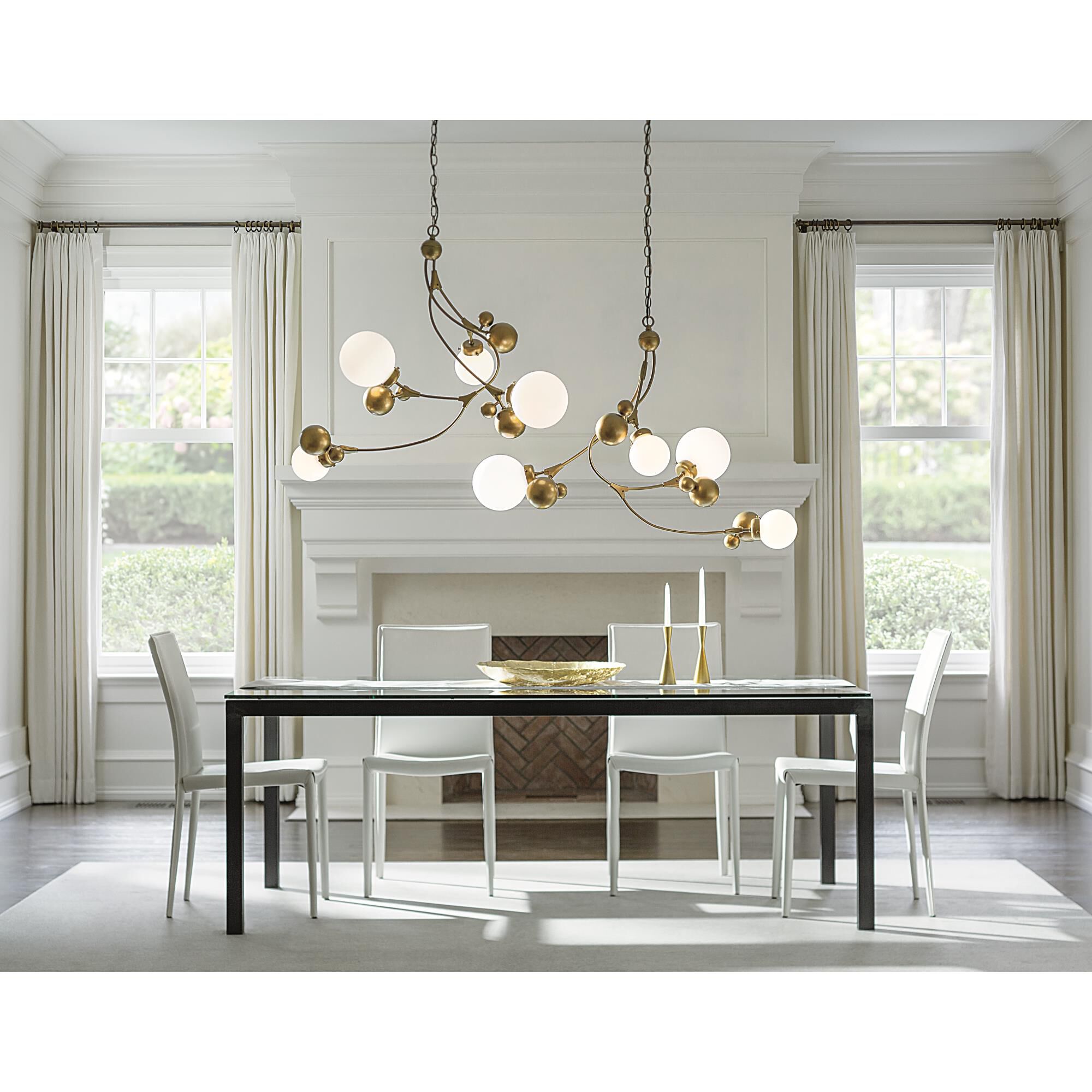 Sprig 42 Inch 4 Light Multi Light Pendant by Hubbardton Forge