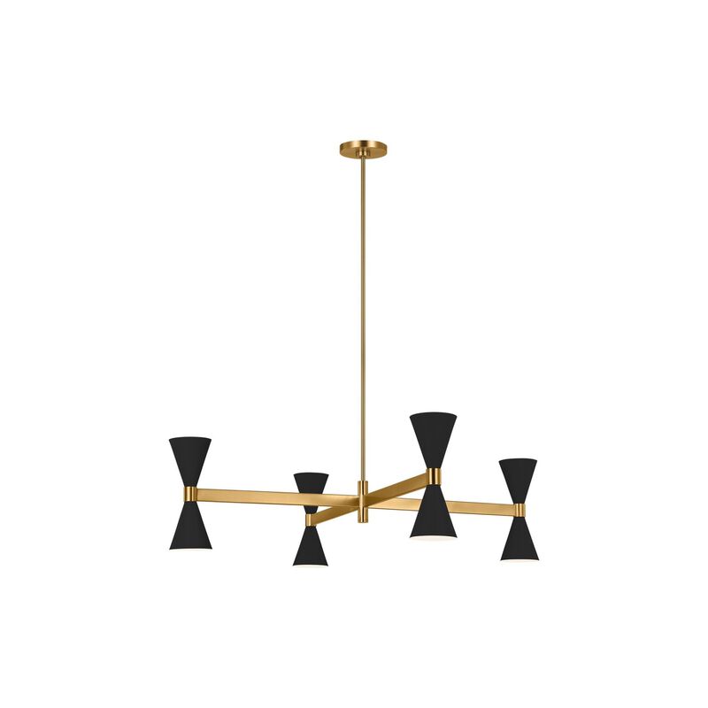 Albertine 32 Inch 8 Light Chandelier by Visual Comfort Studio Collection