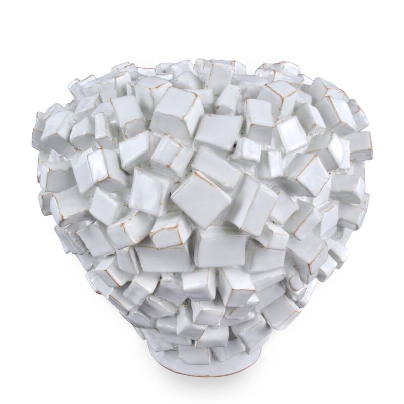 Sugar Cube Vase-Urn by Currey and Company