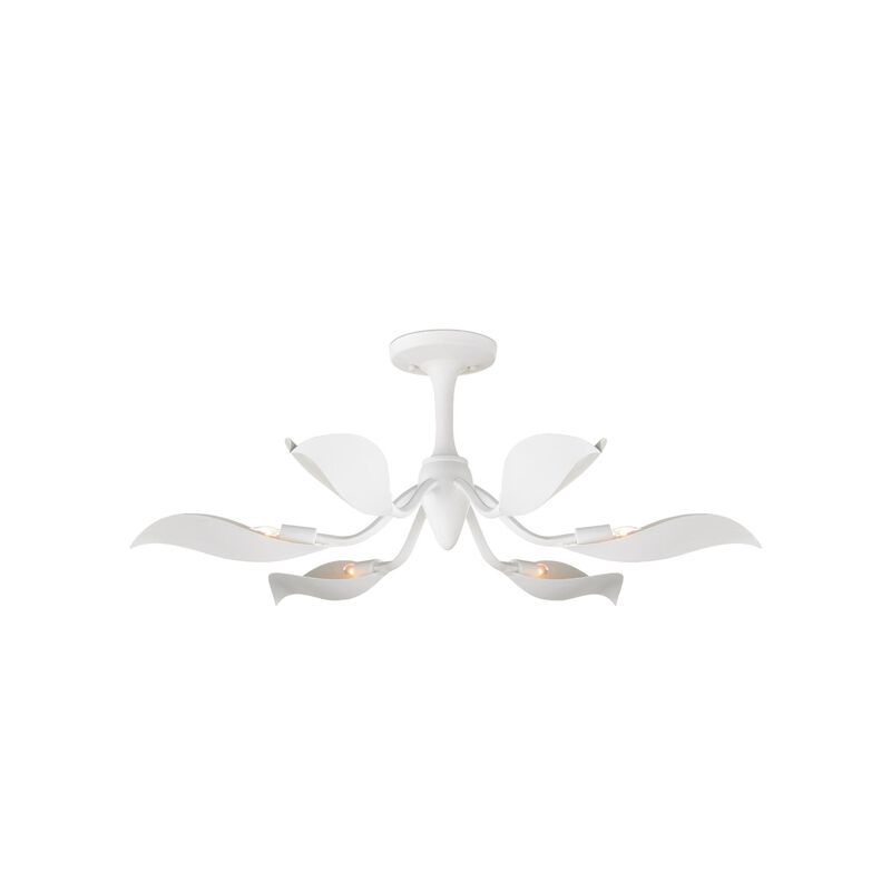 Snowflower Semi Flush Mount by Currey and Company