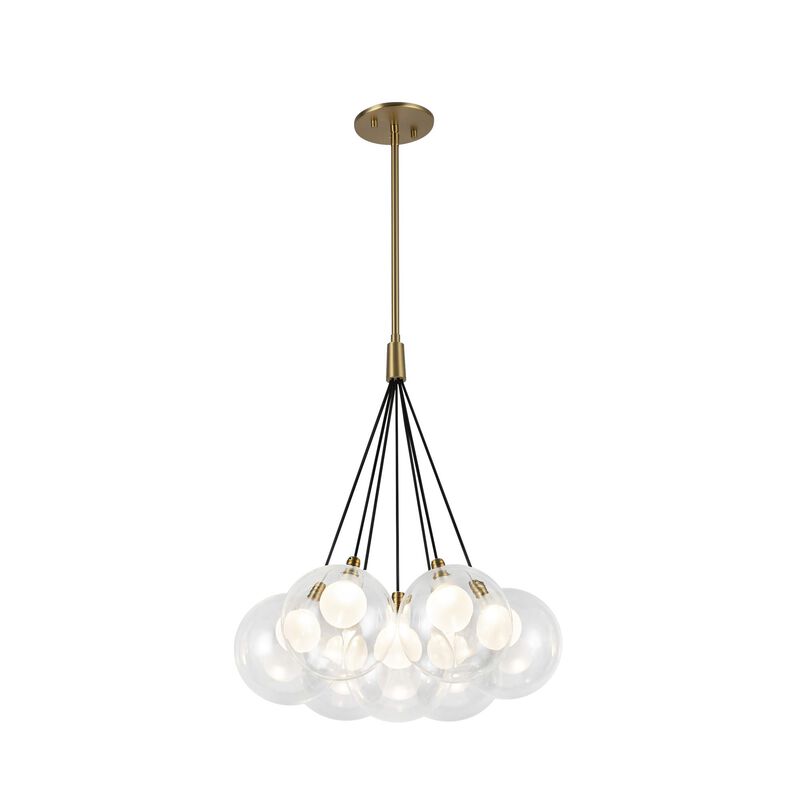 Bolla 17 Inch Mini Chandelier Kuzco Lighting