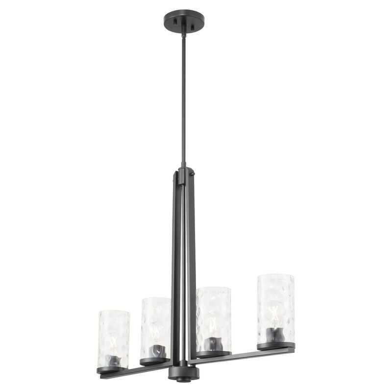 Steinway 30 Inch 4 Light Linear Suspension Light by Quorum International