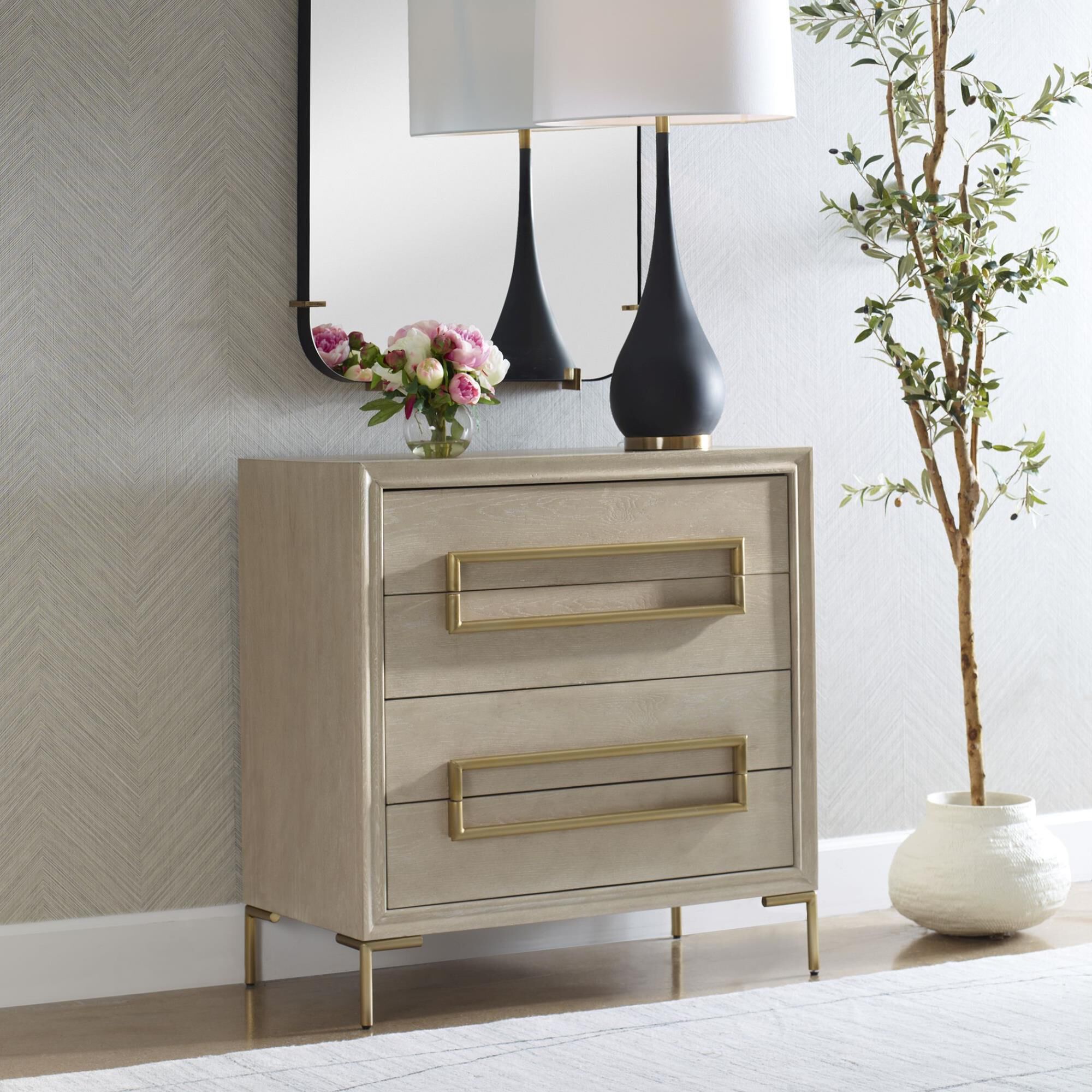 Shown in Showcasing A Fresh Contemporary Look Alessia Exhibits A Light Oak Veneer Adding A Touch Of Brightnes finish