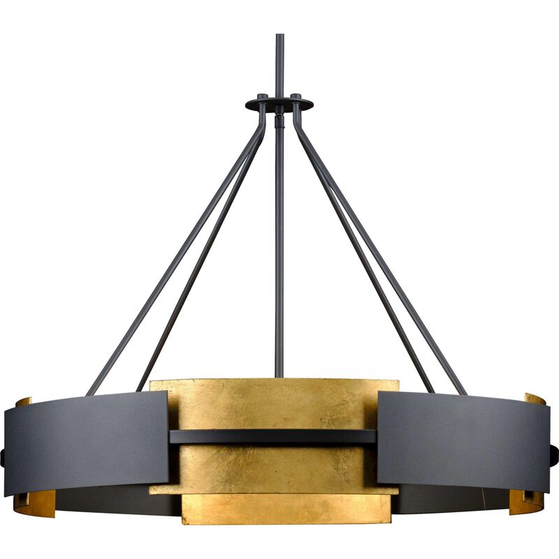 Lowery 31 Inch 6 Light Chandelier by Progress Lighting