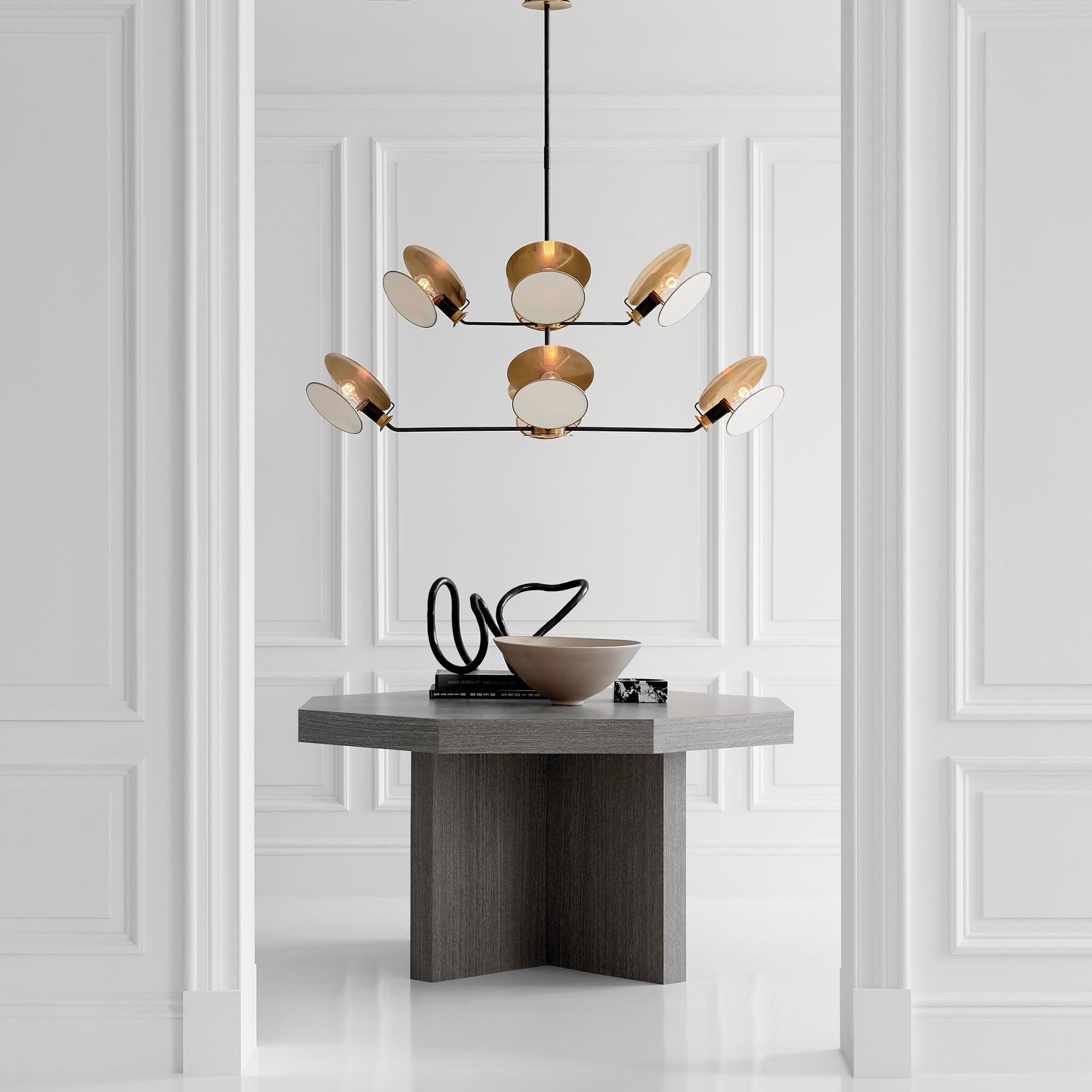 Thomas O'Brien Osiris 54 Inch 8 Light Chandelier by Visual Comfort Signature Collection