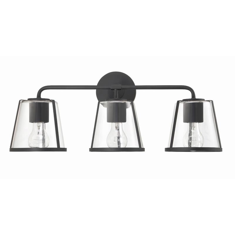 Fulton 3 Light Bath Vanity Light by Crystorama